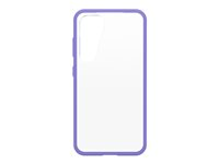 OtterBox React Series - Baksidedeksel for mobiltelefon - antimikrobielt - termoplastisk elastomer (TPE), polykarbonat - purplexing - for Samsung Galaxy S23 77-91316