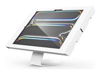 Compulocks iPad Pro M4 13" (2024), Apex Secured Enclosure Wall Mount - Monteringssett (hus, stativ) - synlige foran/bak kamera og sensorer - for nettbrett - låsbar - metallramme - svart - skjermstørrelse: 13" - monteringsgrensesnitt: 100 x 100 mm - skranke, veggmonterbar - for Apple 13-inch iPad Pro M4 Wi-Fi, M4 Wi-Fi + Cellular 111W13PAPX4W