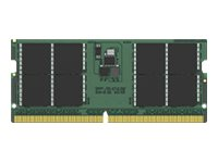 Kingston - DDR5 - modul - 32 GB - SO DIMM 262-pin - 5200 MT/s / PC5-41600 - CL42 - 1.1 V - ikke-bufret - ikke-ECC KCP552SD8-32