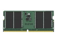 Kingston - DDR5 - modul - 32 GB - SO DIMM 262-pin - 4800 MT/s / PC5-38400 - CL40 - 1.1 V - ikke-bufret - ikke-ECC - for Dell Inspiron 14, 16; Precision 34XX; Vostro 7620; HP ZBook Power G9, Studio G9 KCP548SD8-32