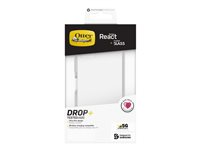 OtterBox React Series - Baksidedeksel for mobiltelefon - blank - med Trusted Glass-skjermbeskytter - for Samsung Galaxy A22 5G 78-80573