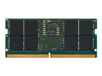Kingston - DDR5 - modul - 16 GB - SO DIMM 262-pin - 5200 MT/s / PC5-41600 - CL42 - 1.1 V - ikke-bufret - on-die ECC KCP552SS8-16