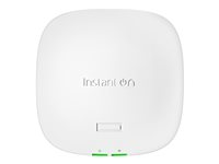 HPE Networking Instant On AP21 (RW) - Trådløst tilgangspunkt - Wi-Fi 6 - 2.4 GHz, 5 GHz - vegg/tak-monterbar (en pakke 5) S1T18A