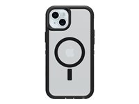 OtterBox Defender Series XT Clear - Baksidedeksel for mobiltelefon - robust - MagSafe-samsvar - mørk side - for Apple iPhone 16 Plus 77-96047