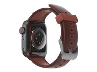 OtterBox All Day Comfort - Bånd for smart armbåndsur - mursteinsrød - for Apple Watch SE, Series 10, Series 4, Series 5, Series 6, Series 7, Series 8, Series 9 77-96891