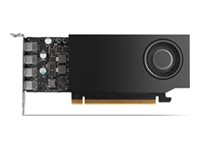 NVIDIA RTX A1000 - Grafikkort - RTX A1000 - 8 GB GDDR6 - PCIe 4.0 x8 lav profil - 4 x Mini DisplayPort 900-5G172-2280-000