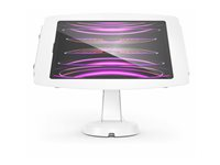 Compulocks iPad Pro 12.9" (3-6th Gen) Space Enclosure Mast Counter Stand - Monteringssett (hus, mastestativ) - for nettbrett - låsbar - høyverdig aluminium - hvit - skjermstørrelse: 12.9" - skranke - for Apple 12.9-inch iPad Pro (3. generasjon, 4. generasjon, 5. generasjon, 6. generasjon) 333W299PSENW