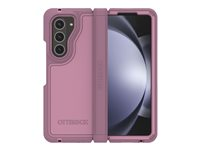 OtterBox Defender Series XT - Lommebok for mobiltelefon - robust - polykarbonatskall, syntetisk gummi - morbærmuse (rosa) - for Samsung Galaxy Z Fold5 77-94069
