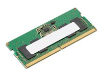 Lenovo - DDR5 - modul - 8 GB - SO DIMM 262-pin - 6400 MT/s - klokket - grønn 4X71S86130