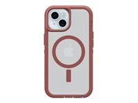 OtterBox Defender Series XT Clear - Baksidedeksel for mobiltelefon - robust - MagSafe-samsvar - støvdynge - for Apple iPhone 16 77-96060