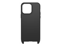 OtterBox React Series - Baksidedeksel for mobiltelefon - halskjede - MagSafe-samsvar - svart - for Apple iPhone 14 Pro Max 77-92297