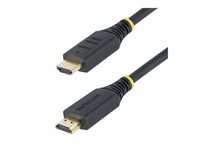 StarTech.com 2m (6.6ft) Premium Certified High Speed HDMI Cable, 4K60Hz - Premium High Speed - HDMI-kabel med Ethernet - HDMI hann til HDMI hann - 2 m - svart - passiv, 4K 60Hz støtte HDMI2-CABLE-4K60-2M