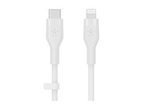 Belkin BOOST CHARGE - Lightning-kabel - 24 pin USB-C hann til Lightning hann - 1 m - hvit CAA009BT1MWH