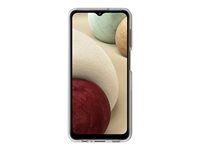 OtterBox React Series - Baksidedeksel for mobiltelefon - blank - med Trusted Glass-skjermbeskytter - for Samsung Galaxy A12 78-80351