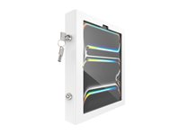 Compulocks iPad Pro M4 13" (2024), Apex Secured Enclosure Wall Mount - Innhegning - for nettbrett - sikret - låsbar - metallramme - hvit - skjermstørrelse: 13" - veggmonterbar - for Apple 13-inch iPad Pro Wi-Fi (M4) 13PAPX4W