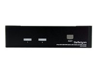 StarTech.com 2 Port DVI USB KVM Switch with Audio and USB 2.0 Hub (SV231DVIUA) - KVM / lyd / USB-svitsj - 2 x KVM/lyd/USB - 1 lokalbruker - stasjonær - for P/N: IM12D1500P, SVA12M2NEUA, SVA12M5NA, USBDVI4N1A10, USBDVI4N1A6 SV231DVIUA