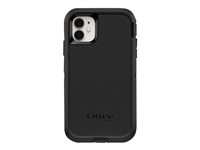 OtterBox Defender Series - Screenless Edition - beskyttelsesboks for mobiltelefon - polykarbonat, syntetisk gummi - svart - for Apple iPhone 11 77-62457