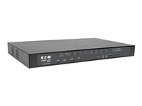 Eaton Tripp Lite series 16-Port Cat5 KVM over IP Switch with Virtual Media - 1 Local & 1 Remote User, 1U Rack-Mount, TAA - KVM-svitsj - 16 x KVM port(s) - 1 lokalbruker - 2 IP-brukere - rackmonterbar - statslig GSA - TAA-samsvar B064-016-01-IPG