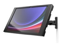 Compulocks Galaxy Tab S9 Ultra 14.6" Apex Enclosure Swing Wall Mount Black - Monteringssett (veggmontering, hus) - for nettbrett - låsbar - metallramme - for Samsung Galaxy Tab S10 Ultra, Tab S9 Ultra 827B146GUAPXB