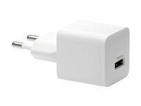 dbramante1928 re-charge - Strømadapter - 18 watt (USB) - hvit - Europa CH18EUWH7092
