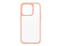 OtterBox React Series - Baksidedeksel for mobiltelefon - ferskenperfekt (fersken) - for Apple iPhone 15 Pro 77-92765