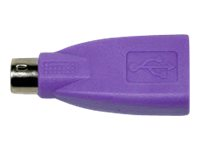 CHERRY - Tastaturadapter - PS/2 (hann) til USB (hunn) - fiolett 6171784