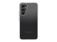 OtterBox React Series - Baksidedeksel for mobiltelefon - antimikrobielt - termoplastisk elastomer (TPE), polykarbonat - blank - for Samsung Galaxy A54 77-91599