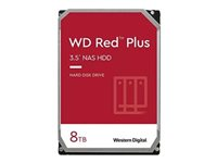 WD Red Plus - Harddisk - 8 TB - intern - 3.5" - SATA 6Gb/s 72113800-6050600-000-RS