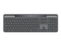 Logitech Signature Slim Solar+ K980 for Business - Tastatur - full size - trådløs - Bluetooth 920-013777