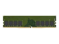 Kingston - DDR4 - modul - 8 GB - DIMM 288-pin - 2666 MT/s / PC4-21300 - CL19 - 1.2 V - ikke-bufret - ikke-ECC KCP426NS8/8