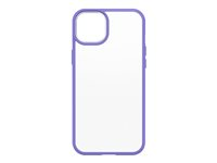 OtterBox React Series - Baksidedeksel for mobiltelefon - antimikrobielt - polykarbonat, syntetisk gummi - purplexing - for Apple iPhone 14 Plus 77-88878
