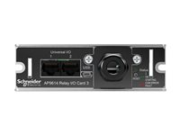 APC Network Management Card - adapter for fjernstyrt administrasjon - SmartSlot - 10/100 Ethernet x 2 + tørrkontakt AP9614