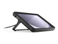 Compulocks Galaxy Tab A9 8.7" Secured Kickstand - Støtfanger for nettbrett - stativ - gummi - svart - for Samsung Galaxy Tab A9 870KS01KL