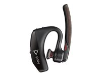 Poly Voyager 5200 - Voyager 5200 series - hodesett - i øret - over-øret-montering - Bluetooth - trådløs - USB-A via Bluetooth-adapter - svart - Certified for Microsoft Teams 7K2F3AA