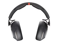 Poly Voyager Surround 85 - Voyager Surround 80 series - hodesett - full størrelse - Bluetooth - trådløs - aktiv støydemping - USB-C via Bluetooth-adapter - svart - Certified for Microsoft Teams Open Office, UC-sertifisert, Certified for Microsoft Teams 8G7T8AA