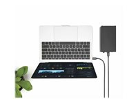 StarTech.com 2m (6.6ft) Thunderbolt 3 Cable, 20Gbps, 100W PD, 4K Video, Thunderbolt-Certified, Compatible w/ TB4/USB 3.2/DisplayPort - Thunderbolt-kabel - 24 pin USB-C (hann) til 24 pin USB-C (hann) - Thunderbolt 3 / USB / DisplayPort - 2 m - svart - for P/N: CDP2HDUACP, CDP2HDUACPW, MST30C2DPPD TBLT3MM2M