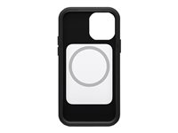 OtterBox Defender Series XT with MagSafe - ProPack Packaging - baksidedeksel for mobiltelefon - polykarbonat, syntetisk gummi - svart - for Apple iPhone 12, 12 Pro 77-82427
