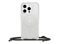 OtterBox React Series - Baksidedeksel for mobiltelefon - halskjede - MagSafe-samsvar - blank - for Apple iPhone 16 Pro Max 77-96835