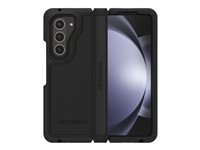OtterBox Defender Series XT - Baksidedeksel for mobiltelefon - robust - polykarbonat, termoplastisk elastomer (TPE) - svart - for Samsung Galaxy Z Fold6 77-95803