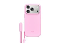 Beats - Baksidedeksel for mobiltelefon - med stativ og kamerakontroll - MagSafe-samsvar - polykarbonat - stein rosa - for iPhone 17 Pro MGY84LL/A
