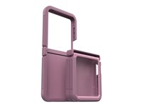 OtterBox Defender Series XT - Baksidedeksel for mobiltelefon - robust - polykarbonat, syntetisk gummi - morbærmuse (rosa) - for Samsung Galaxy Z Flip5 77-94066
