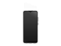 OtterBox React Series - Baksidedeksel for mobiltelefon - blank - med Trusted Glass-skjermbeskytter - for Samsung Galaxy A02s 78-80352