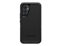 OtterBox Defender Series - Baksidedeksel for mobiltelefon - robust - polykarbonat, syntetisk gummi - svart - for Samsung Galaxy A54 77-92033
