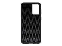 OtterBox Easy Grip Gaming - Baksidedeksel for mobiltelefon - blekksprutblekksvart - for Samsung Galaxy S21+ 5G 77-82182