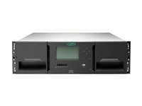 HPE StoreEver MSL3040 Scalable Library Base Module - Båndbibliotek - 720 TB / 1.8 PB - spor: 40 - uten båndstasjoner - kan monteres i rack - 3U - 3 halvhøyde (HH) LTO-frekvensomformere per modul Q6Q62C