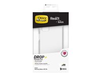 OtterBox React Series - Baksidedeksel for mobiltelefon - blank - med Trusted Glass-skjermbeskytter - for Samsung Galaxy A32 5G 78-80353
