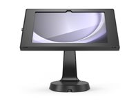 Compulocks Galaxy Tab A9+ Apex Enclosure Mast Counter Stand - Monteringssett (hus, stativ) - for nettbrett - låsbar - metall - svart - skranke - for Samsung Galaxy Tab A9+ 333B11GAPX9B