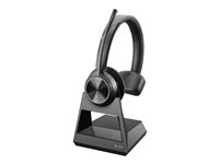 Poly Savi 7310 Office - Savi 7300 series - hodesett - on-ear - DECT - trådløs - svart 8D3G3AA#ABB