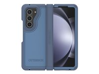 OtterBox Defender Series XT - Baksidedeksel for mobiltelefon - robust - polykarbonat, termoplastisk elastomer (TPE) - babyblå jeans (blå) - for Samsung Galaxy Z Fold6 77-95805