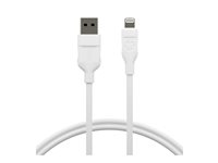 dbramante1928 re-charge - Lightning-kabel - USB hann til Lightning hann - 1.2 m - 100 % resirkulert plast CB12ALWH7084